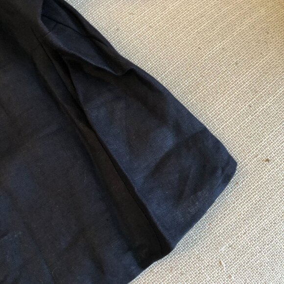 Reformation Arancini Linen Top Sz6 Black - Picture 6 of 8